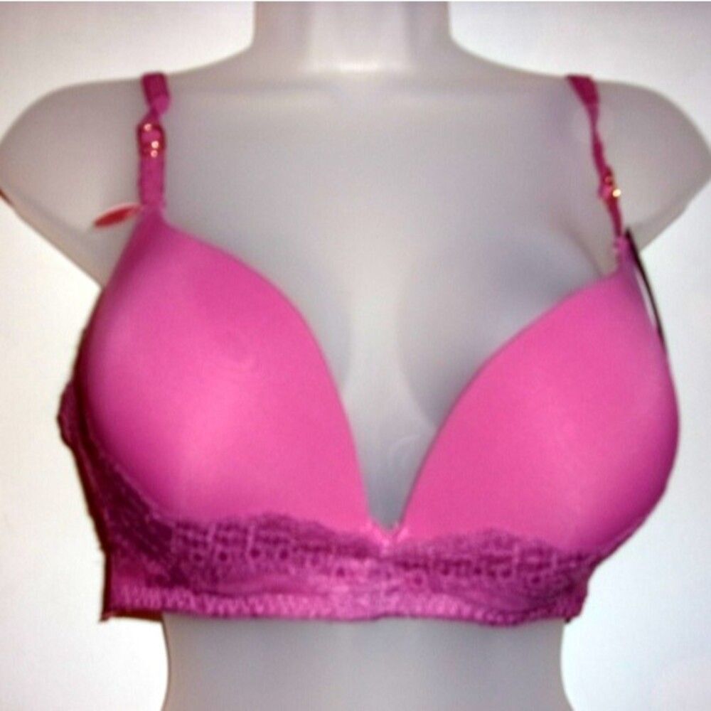 Youmita Heather Rose Lace Demi Soft Cup 34B Bra NWT